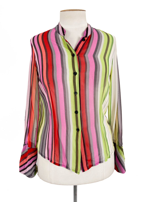 Howard Showers | Multicoloured Casual/Workwear Top | Size 12
