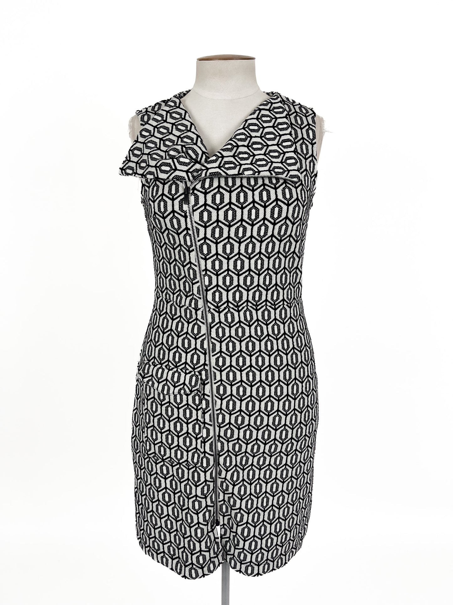 Next | White Cocktail/Workwear Dress | Size 12