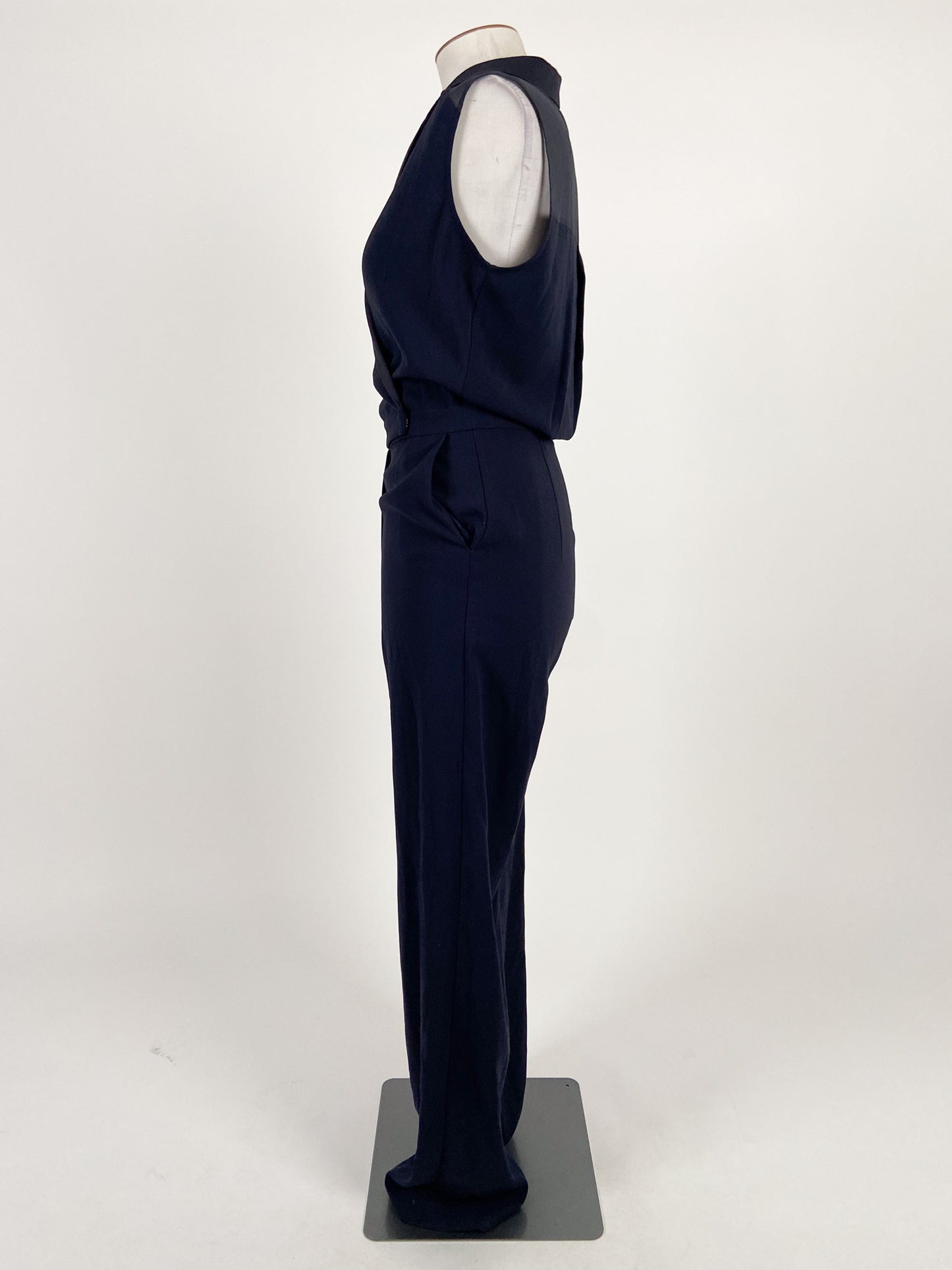 Reiss | Navy Workwear Jumpsuit | Size 10