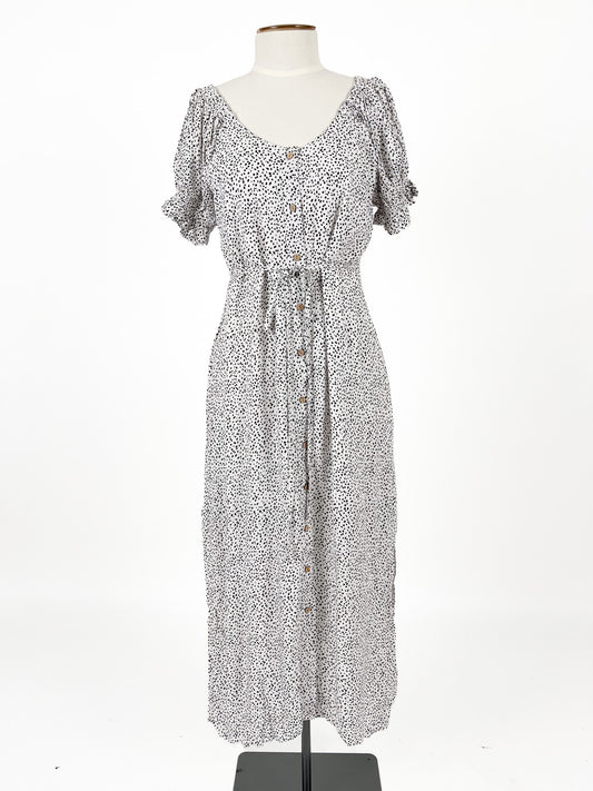 Ally | White Casual Dress | Size 8