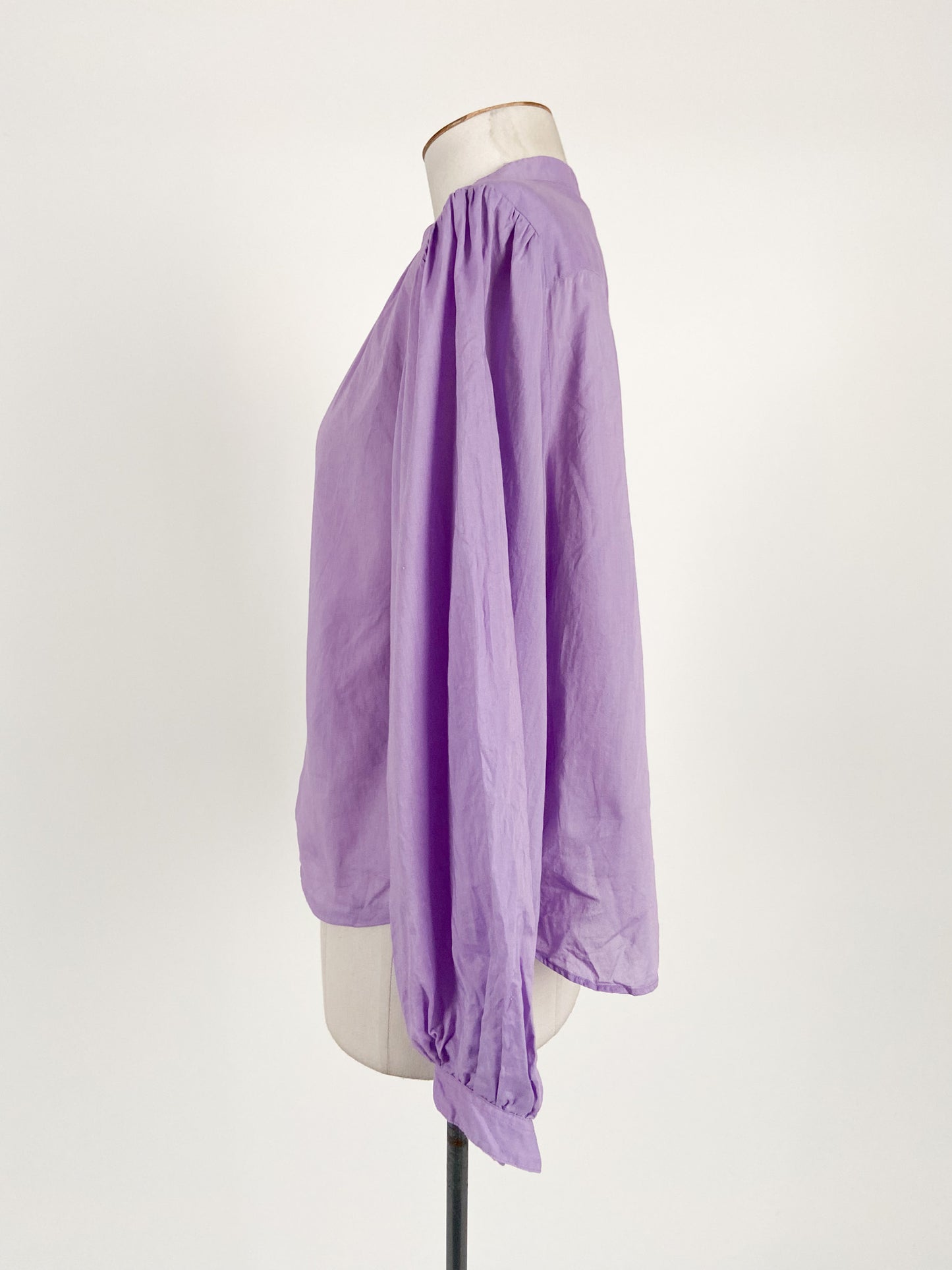 Uniqlo | Purple Workwear Top | Size M