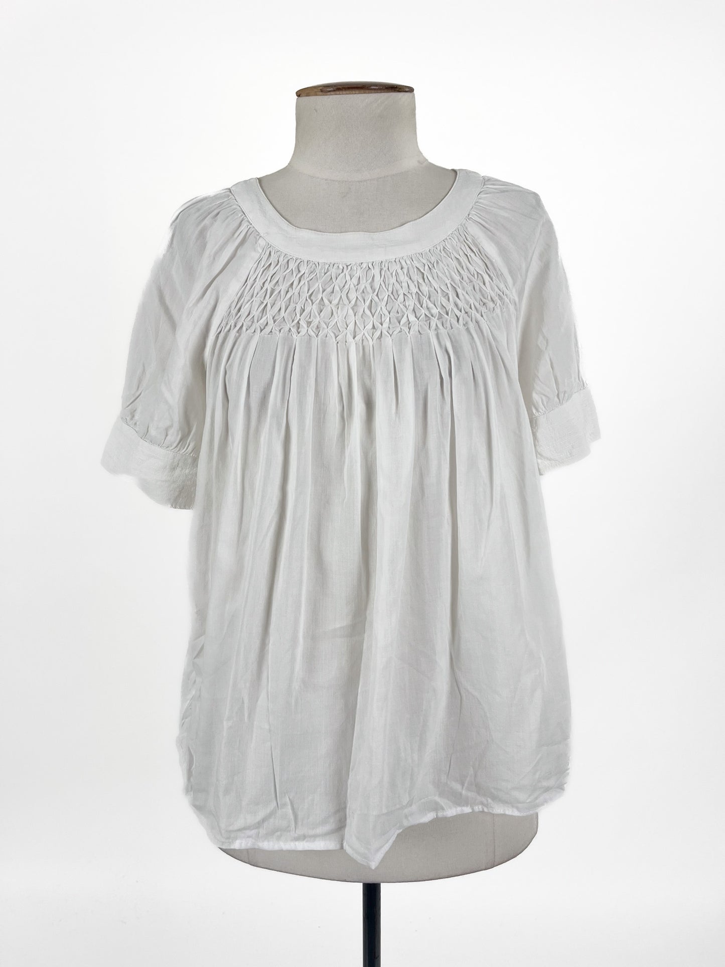 Zara - White Blouse (Size S)