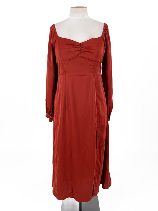 Cider | Orange Casual Dress | Size XL