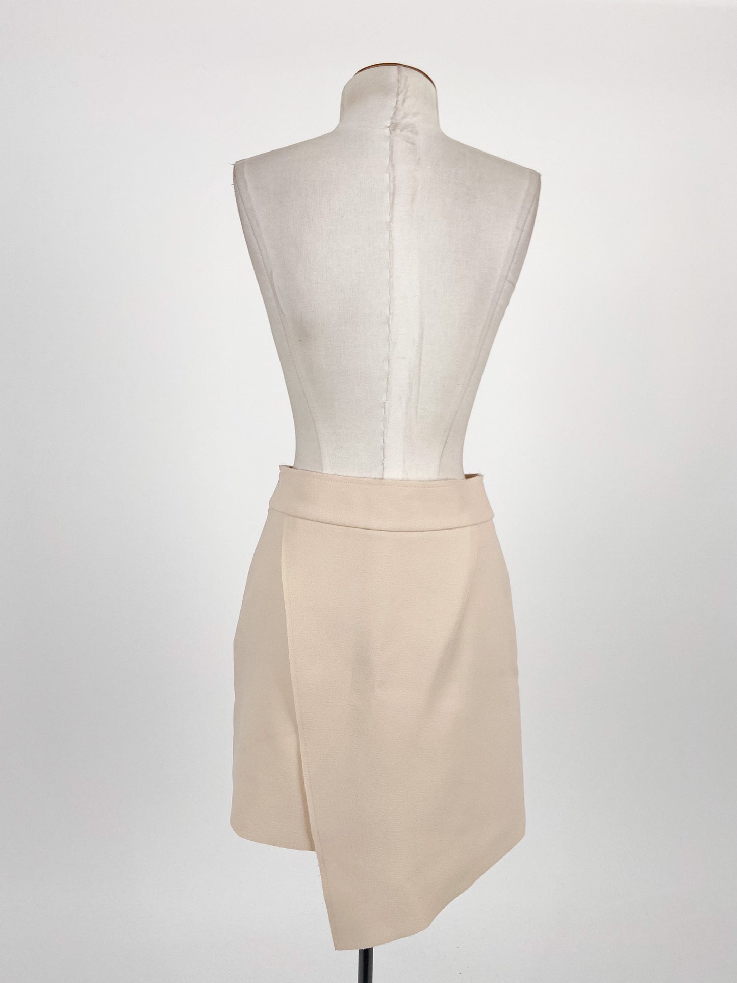 Topshop | Beige Workwear Skirt | Size 6