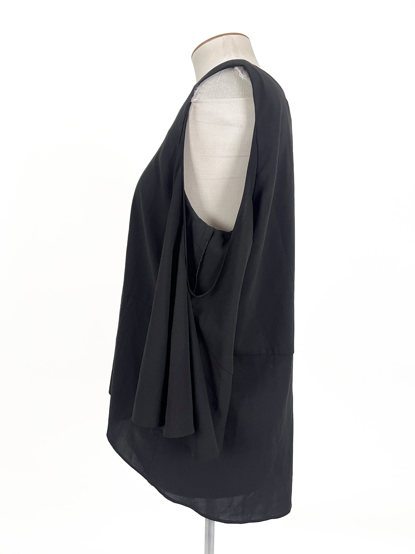 Veronika Maine | Black Casual Top | Size 16