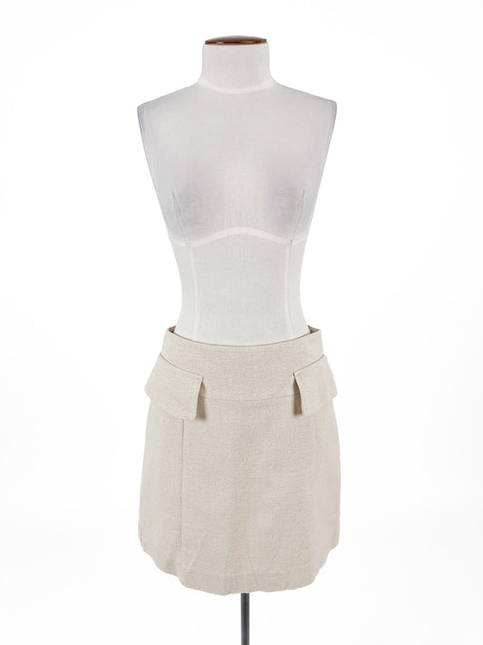 CUE | Beige Casual/Cocktail Skirt | Size 8