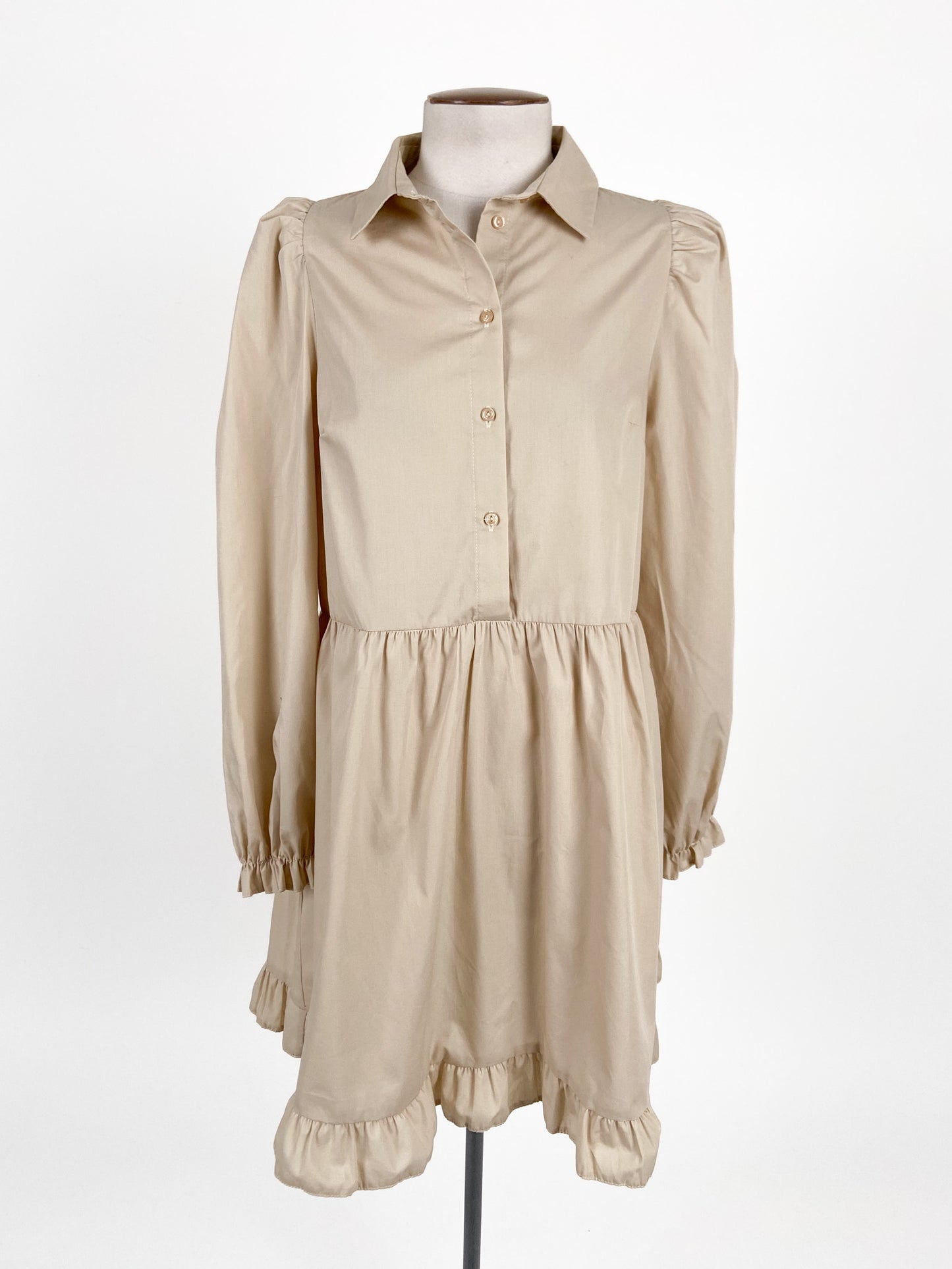 Miss Selfridge | Beige Casual/Cocktail Dress | Size 10