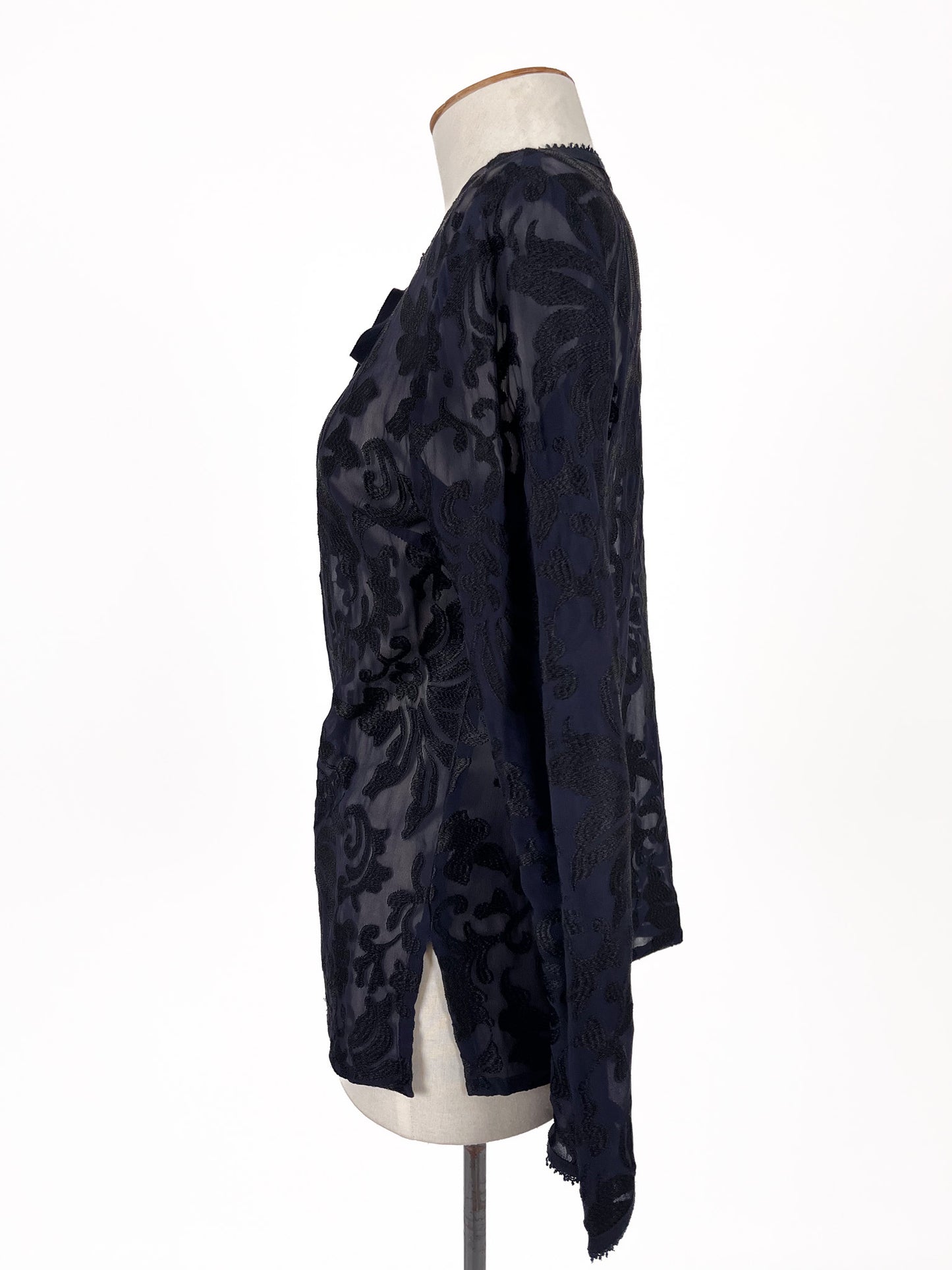 Kate Sylvester | Navy Casual Top | Size 8