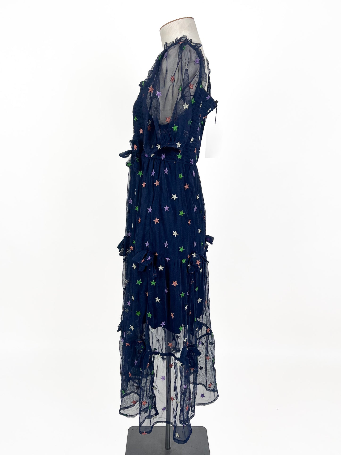 Neon Rose | Navy Dress | Size S