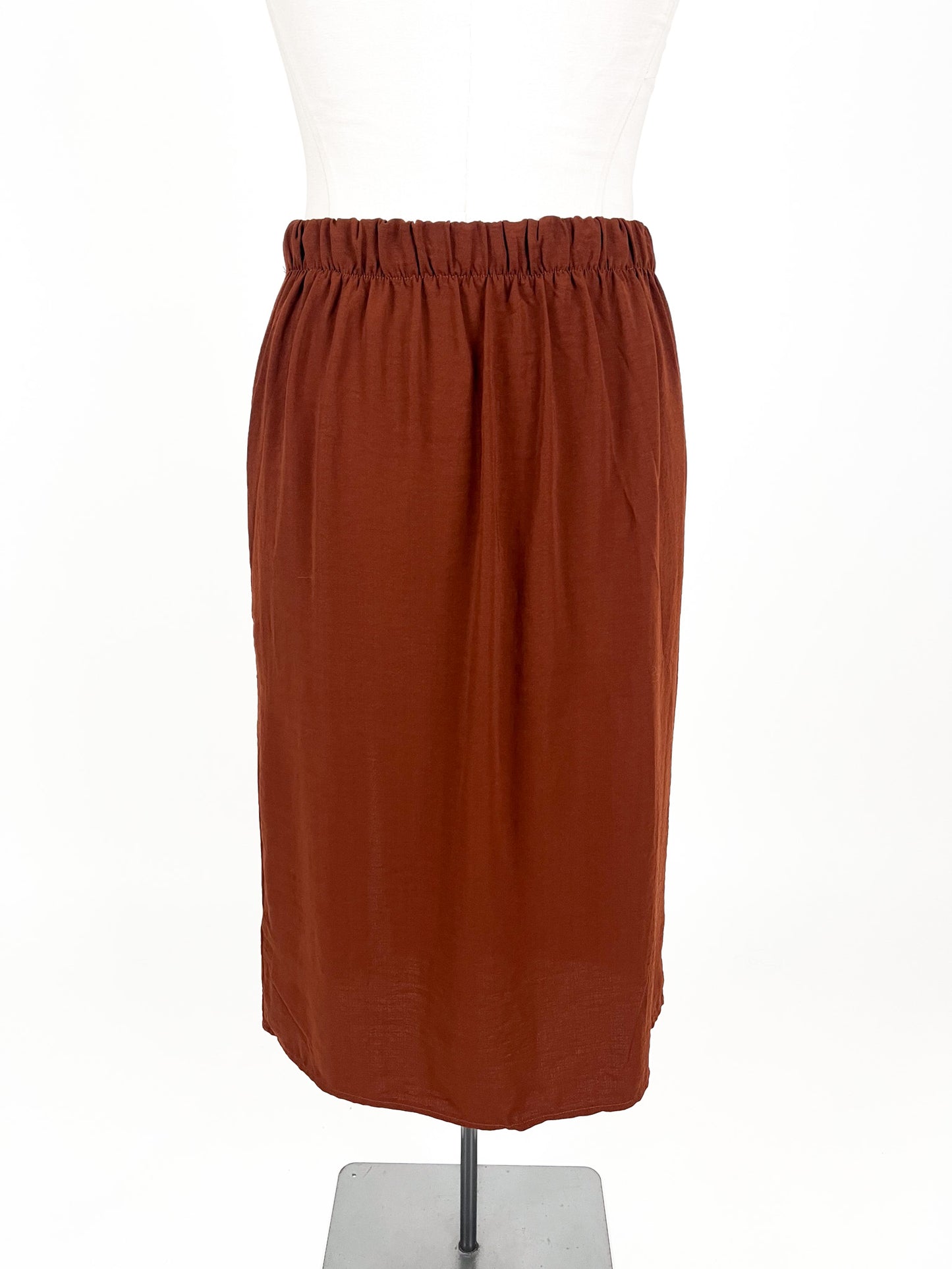 Spirit - Brown Midi Skirt (Size 12)