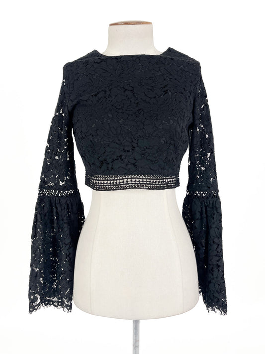 Boohoo | Black Casual/Cocktail Top | Size 8