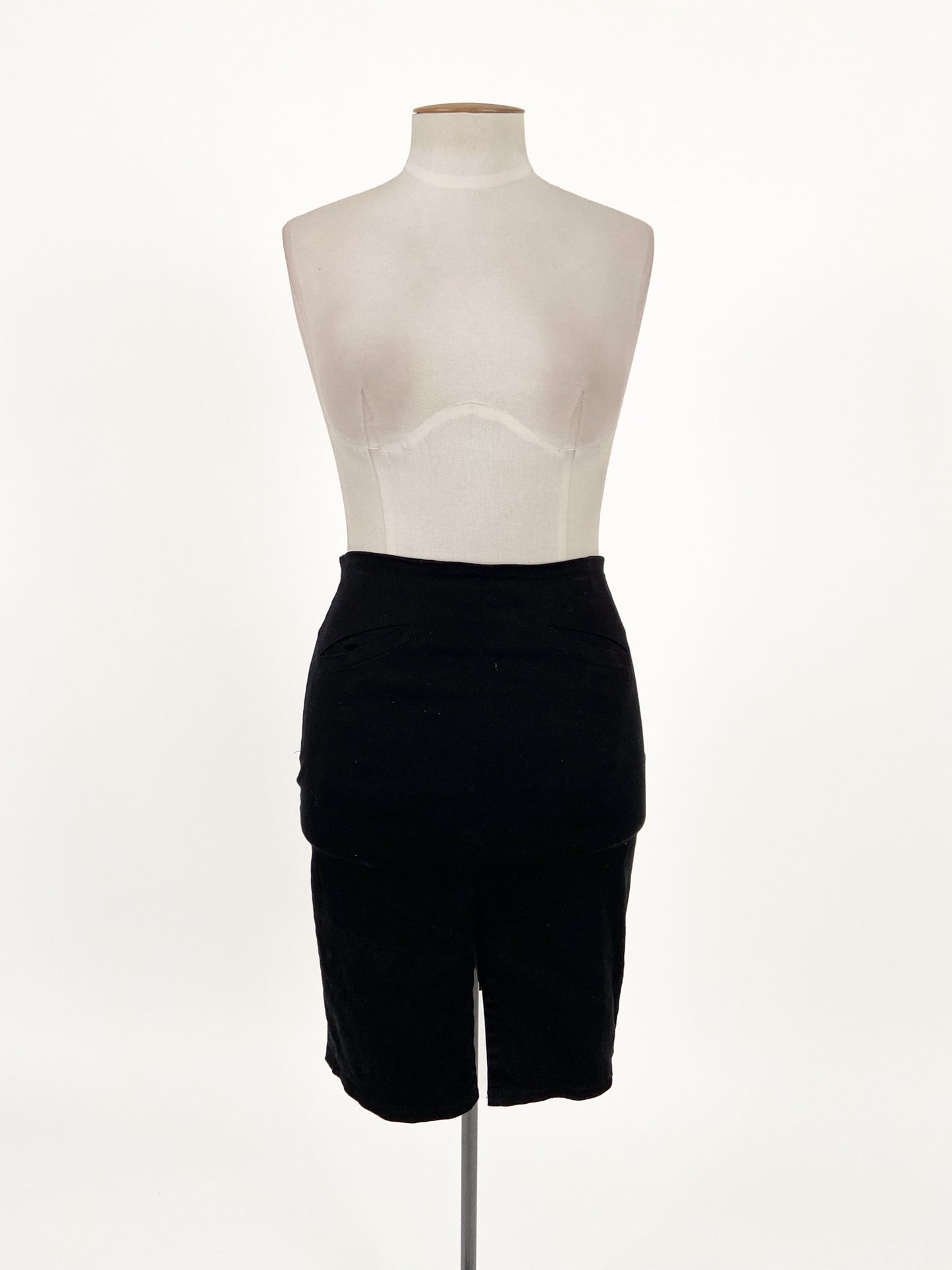 KILT | Black Workwear Skirt | Size 10