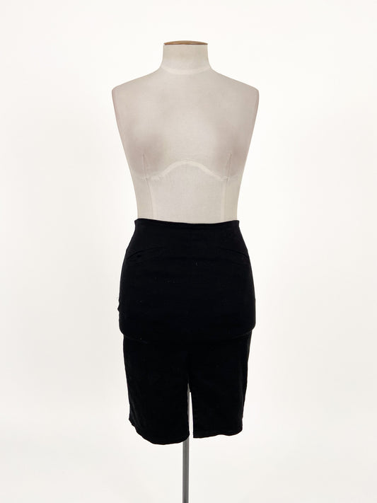 KILT | Black Workwear Skirt | Size 10