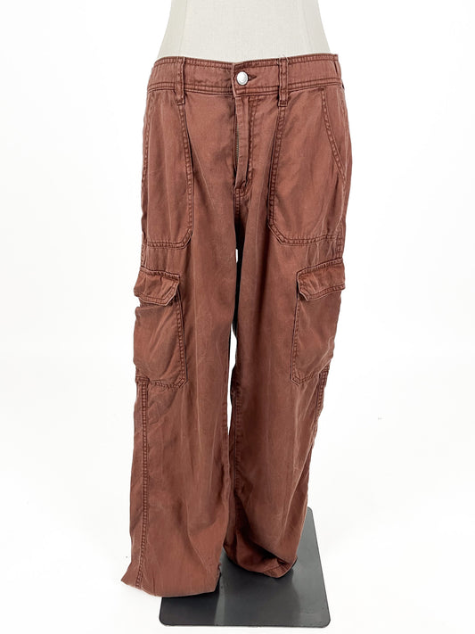 Just Jeans - Brown Cargo Pants (Size 10)