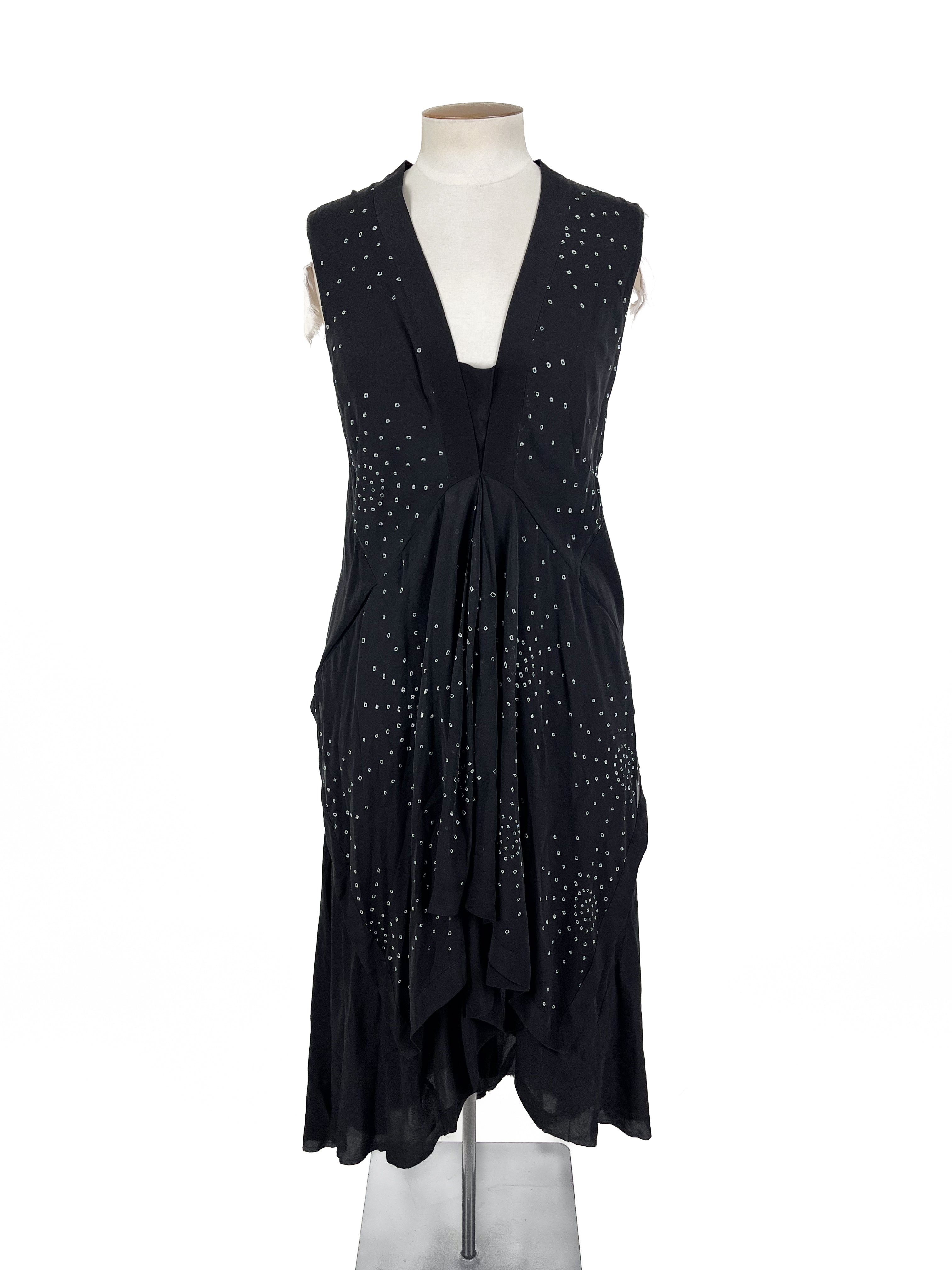 KITX - Black Midi Dress (Size 14)