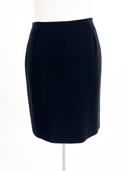 Ashley Fogal | Black Workwear Skirt | Size 12