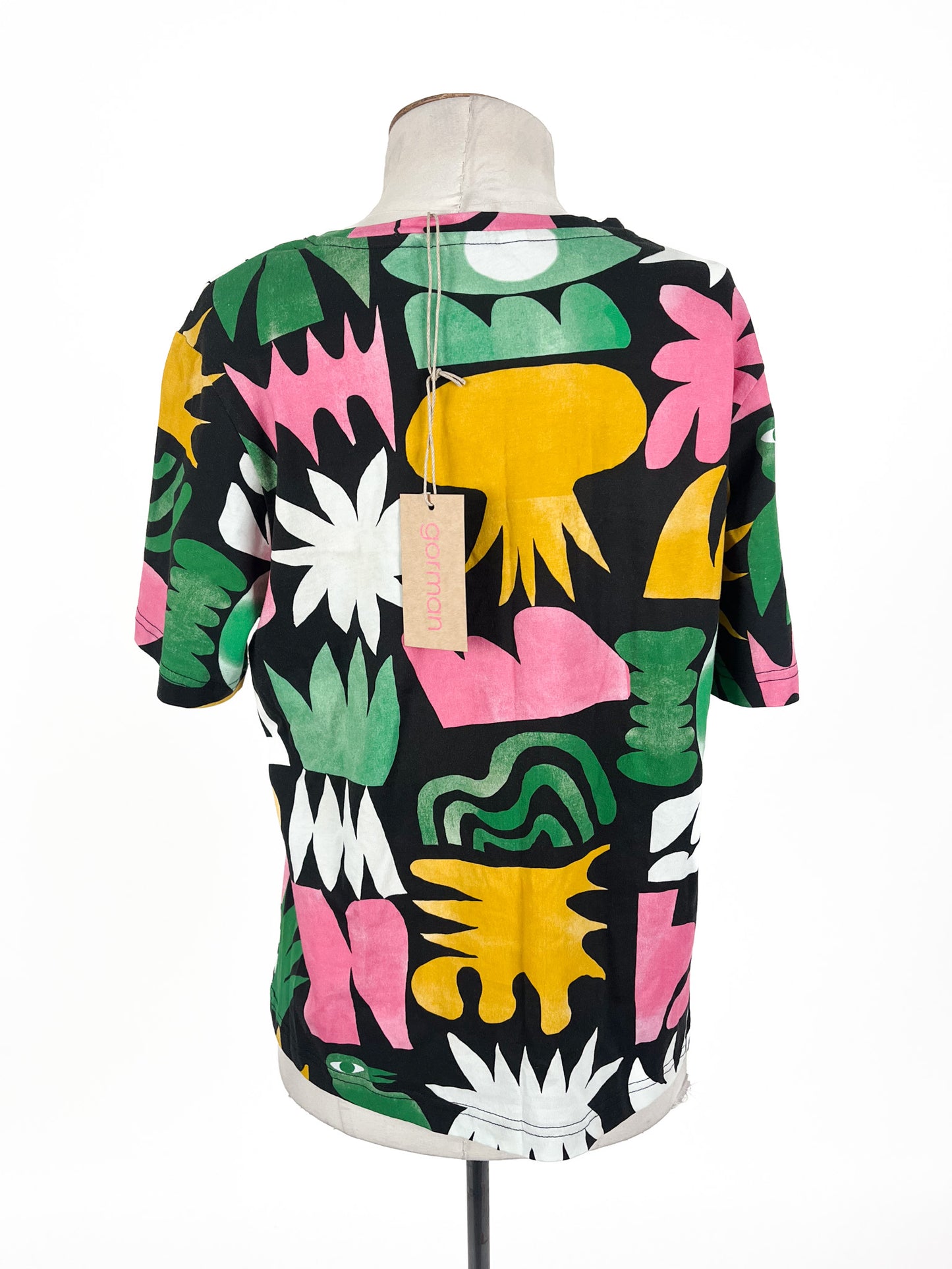 Gorman - Black T-shirt (Size 8)