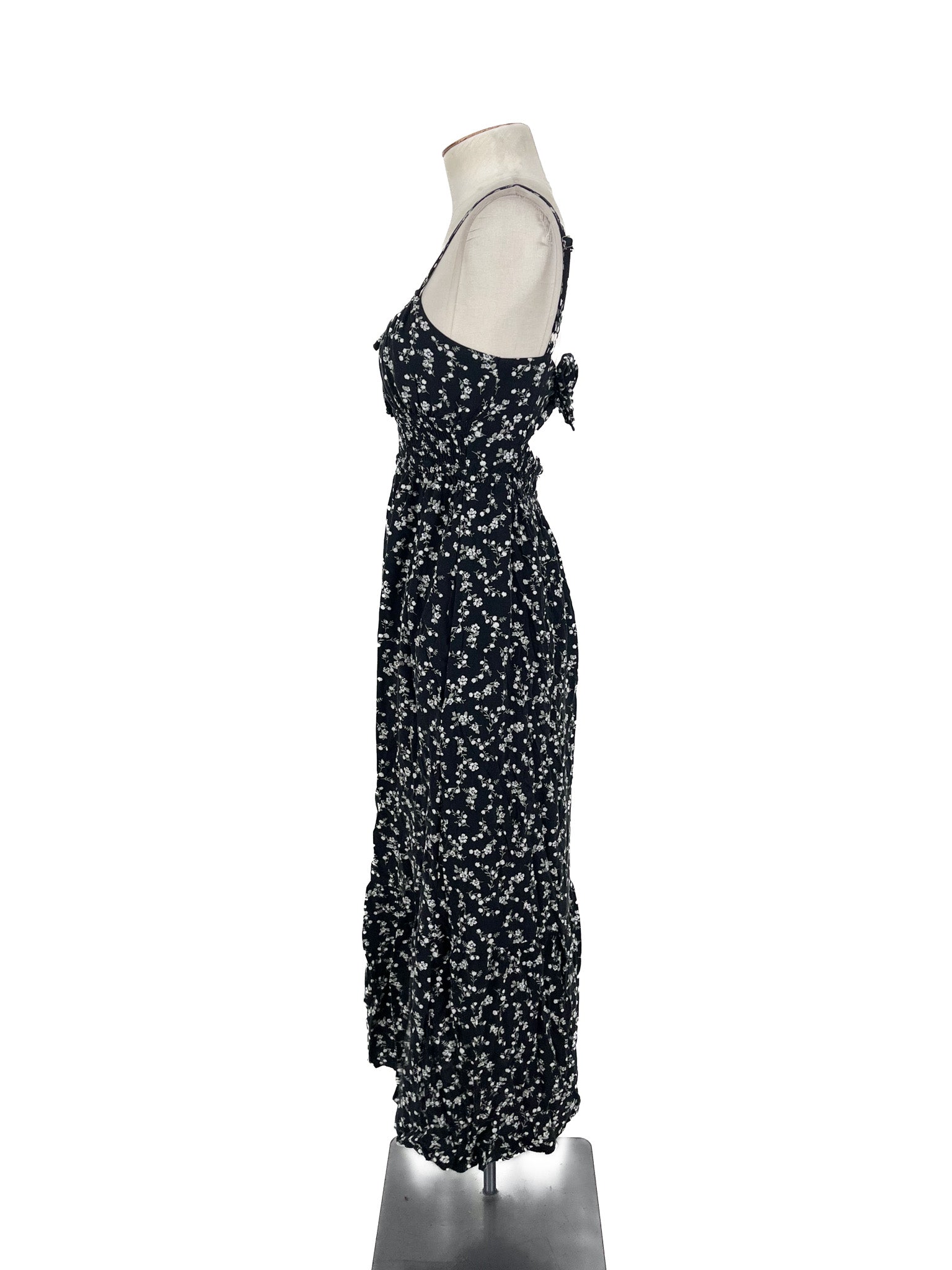 Hollister - Black Midi Dress (Size XS)