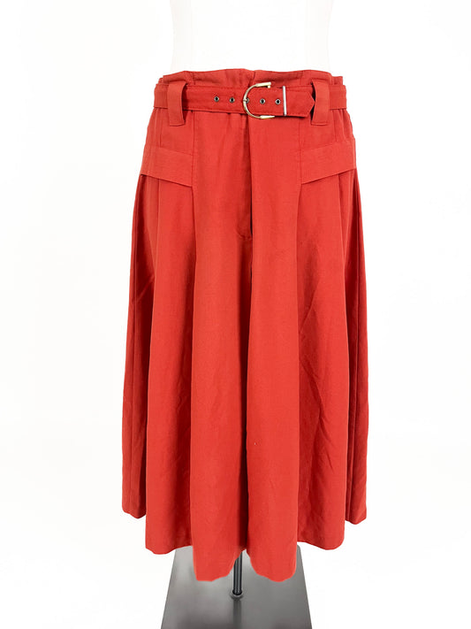 Caravelle | Red Casual/Workwear Skirt | Size 16