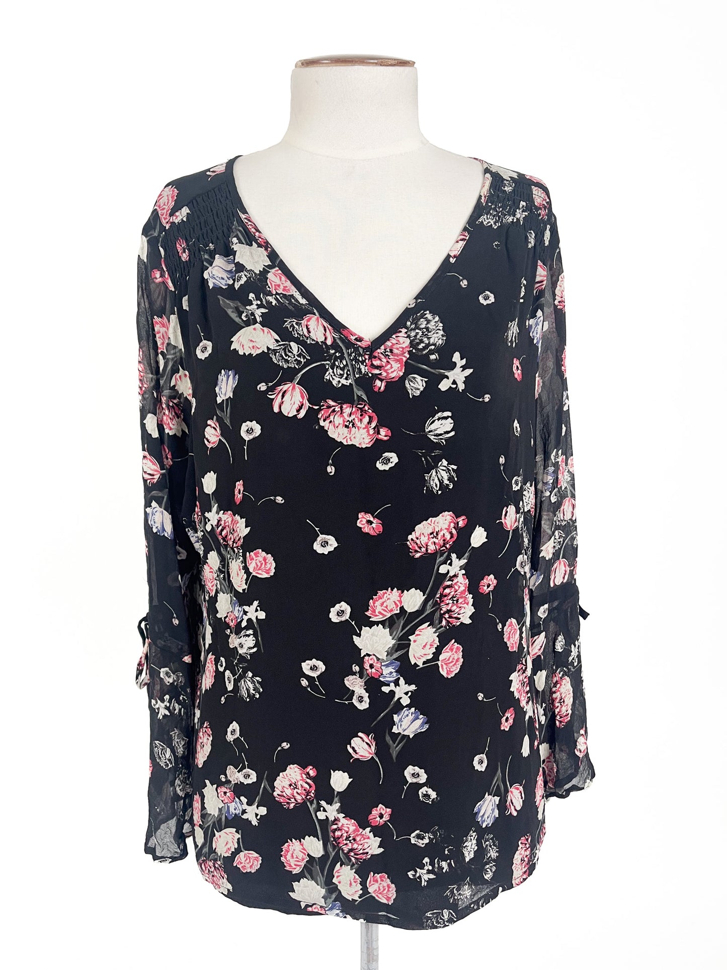Jeanswest | Black Casual Top | Size 12