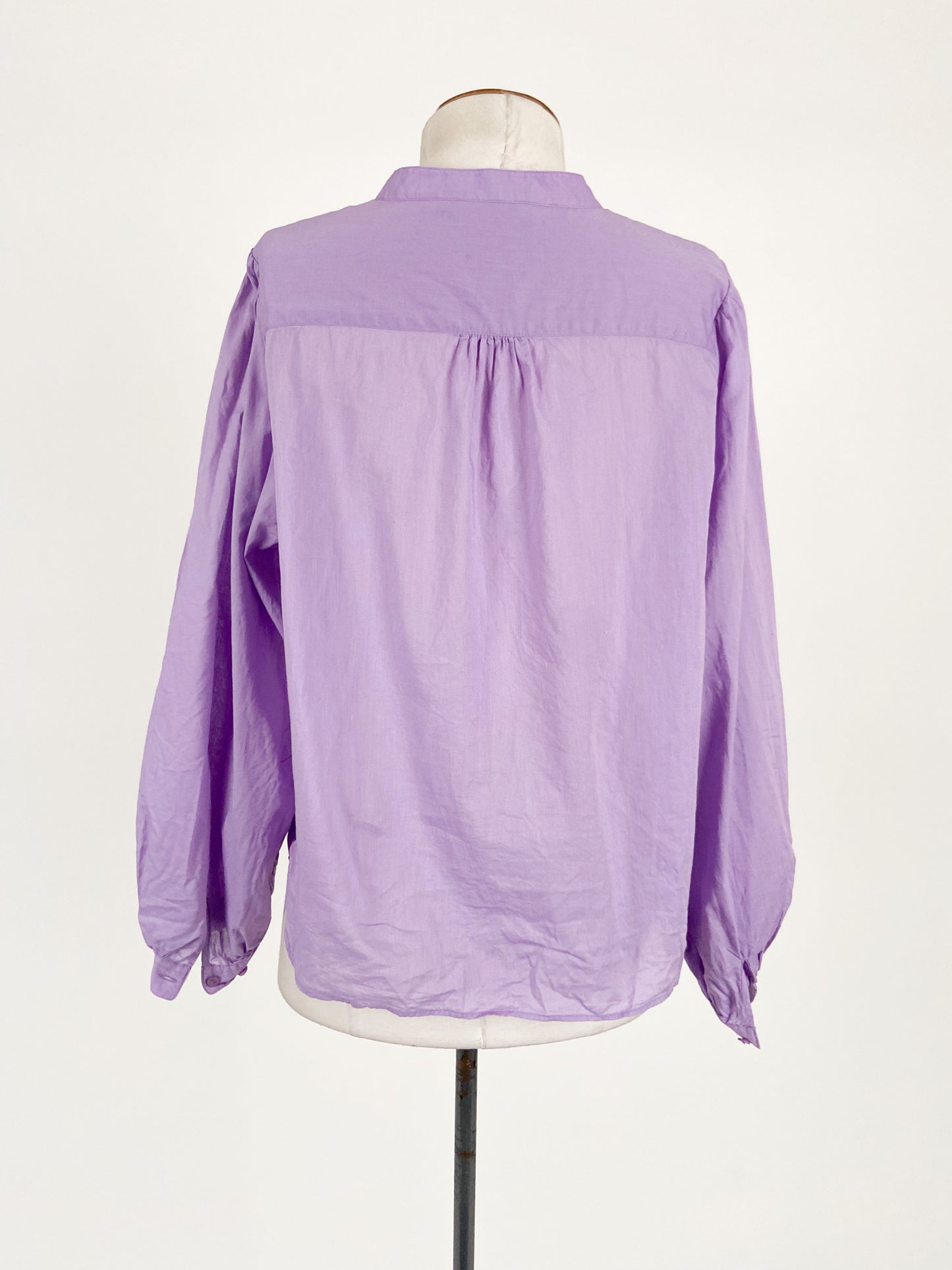 Uniqlo | Purple Workwear Top | Size M