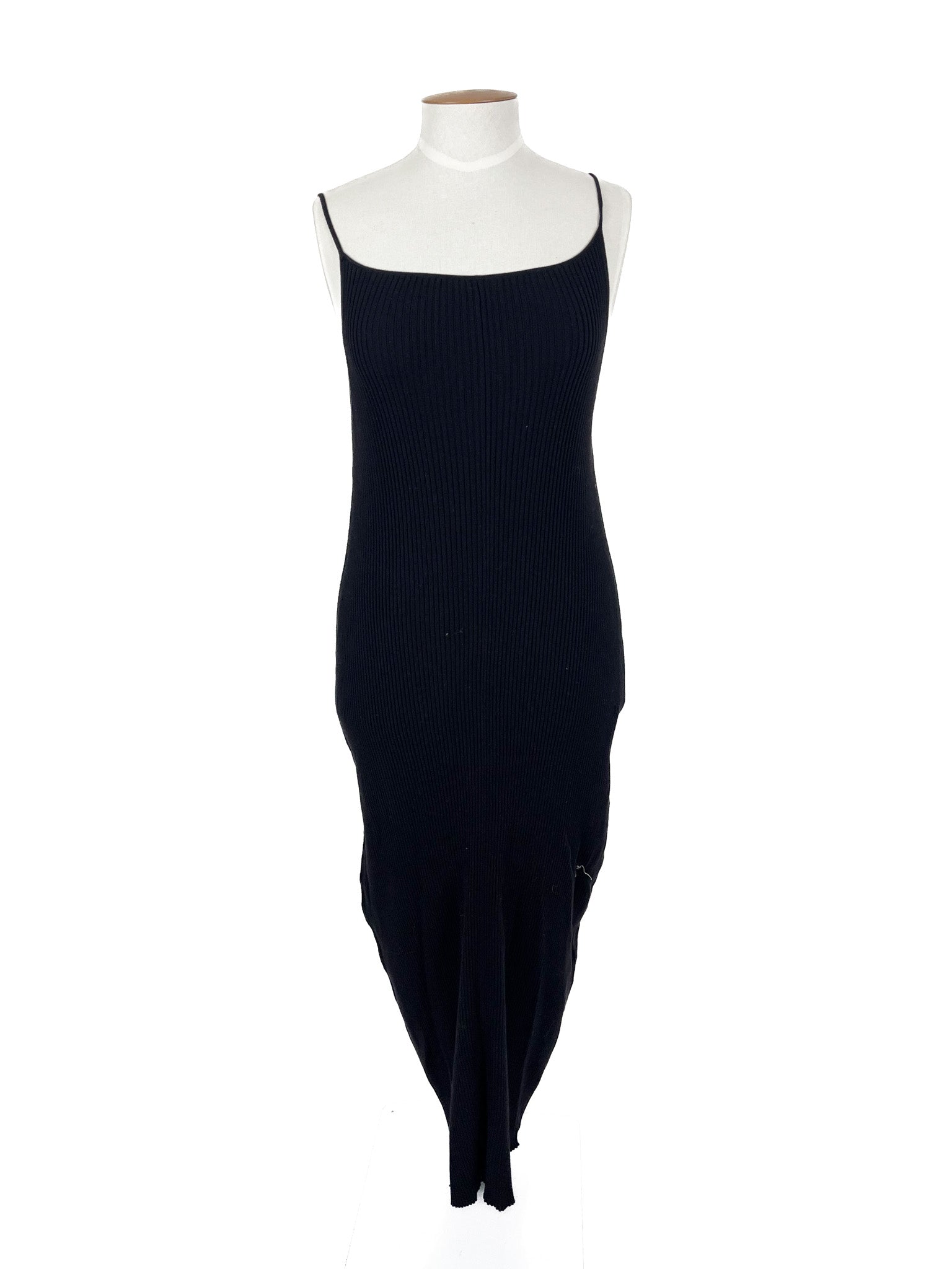 Assembly Label - Black Midi Dress (Size 12)