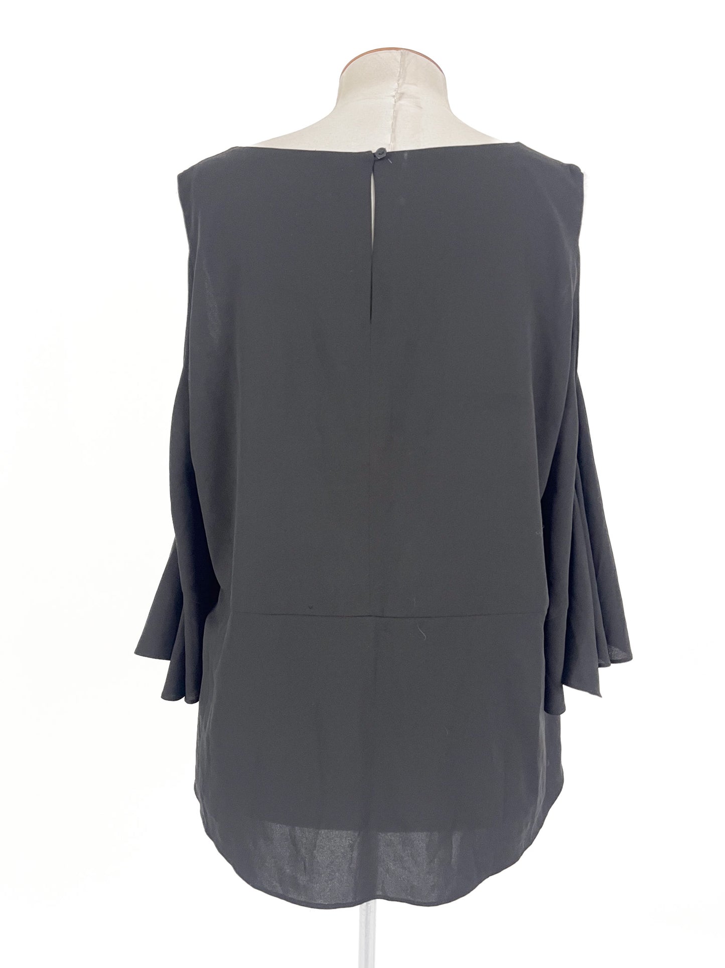 Veronika Maine | Black Casual Top | Size 16