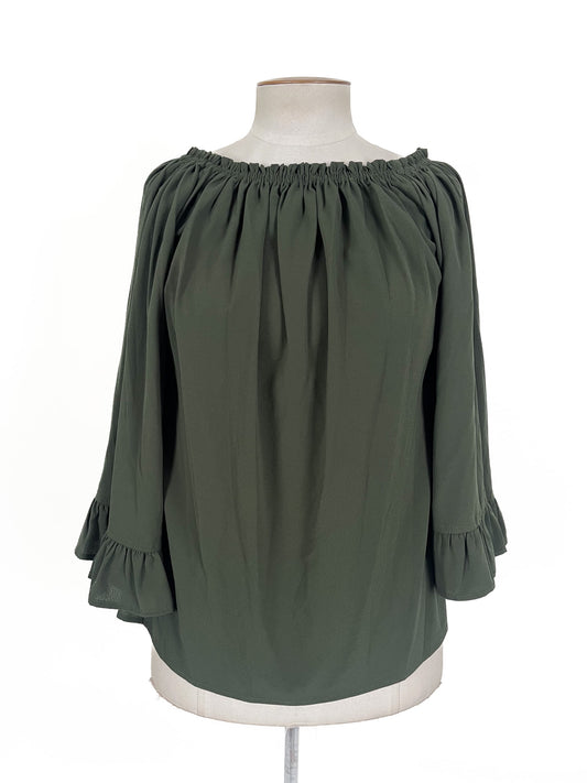 Pretty Basic - Augustine | Green Casual Top | Size XS/S