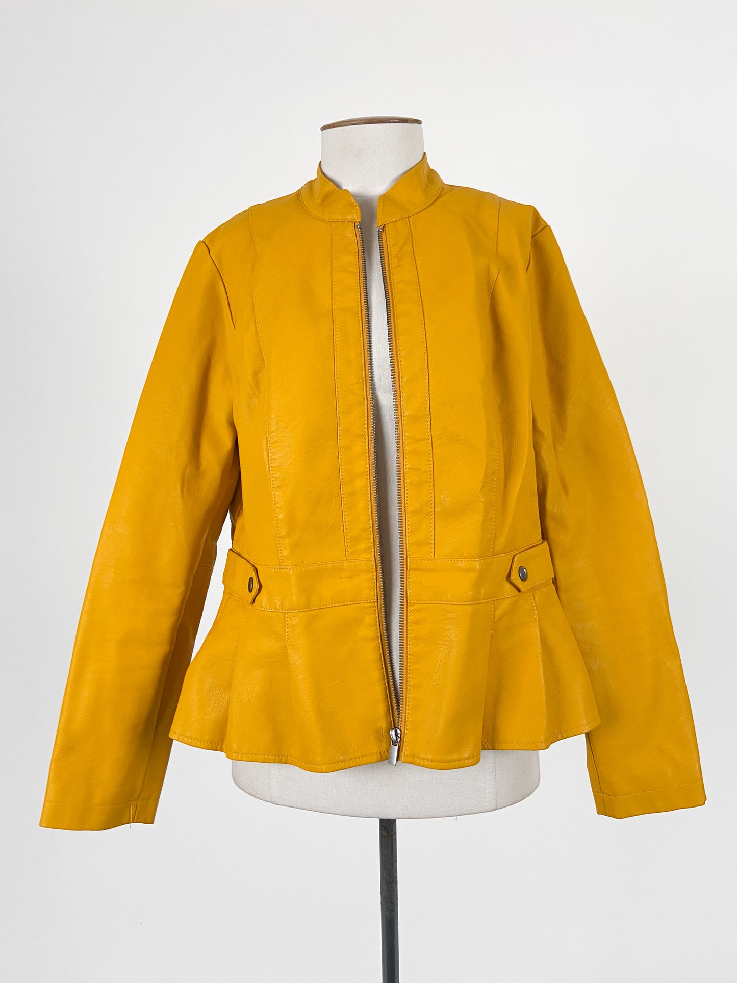 Baccini | Yellow Casual/Workwear Jacket | Size L