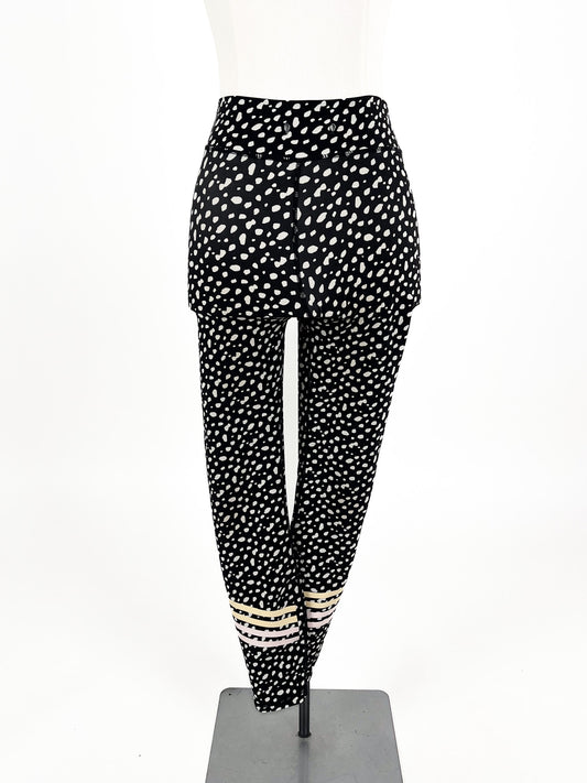 White Fox - Black & White Leggings (Size XS)