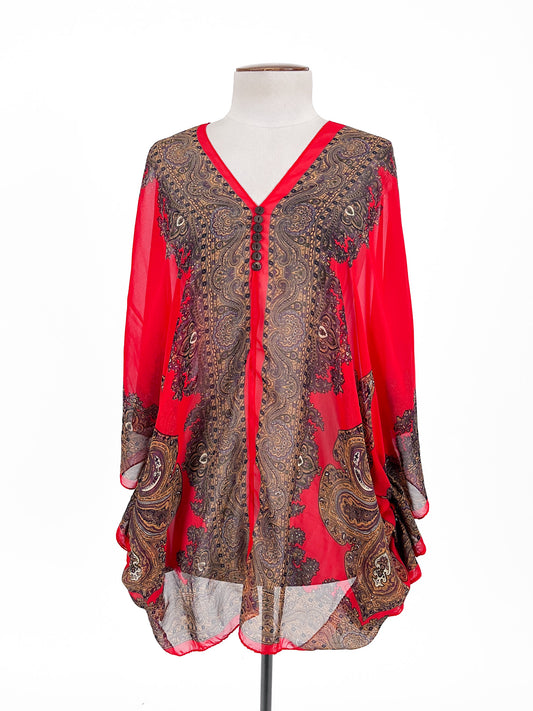 Unknown Brand | Multicoloured Casual Top | Size M