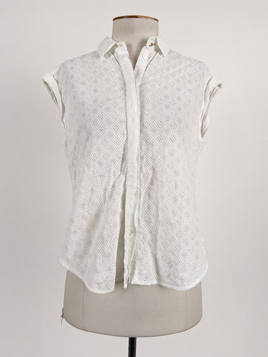 Marcs | White Casual Top | Size 8