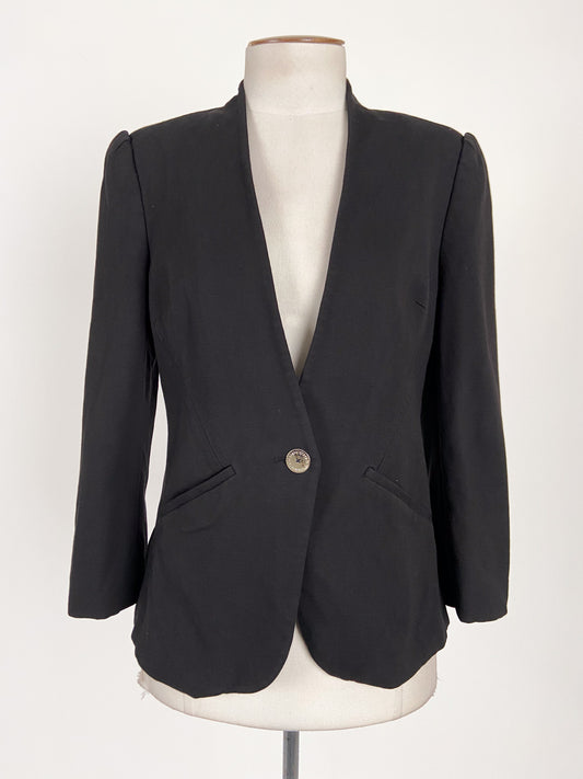 Ted Baker | Black Workwear Jacket | Size 6