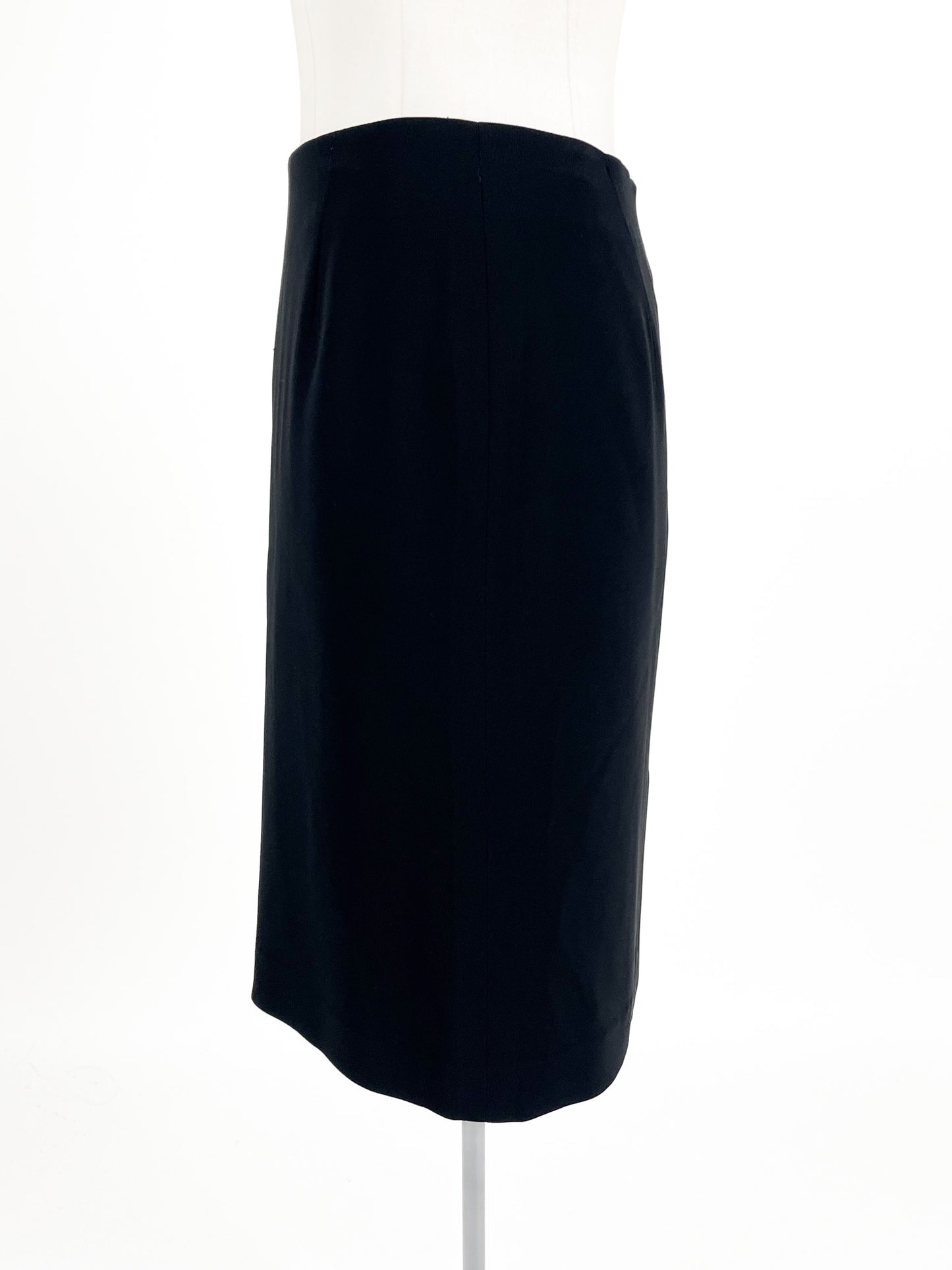 Ashley Fogal | Black Workwear Skirt | Size 12