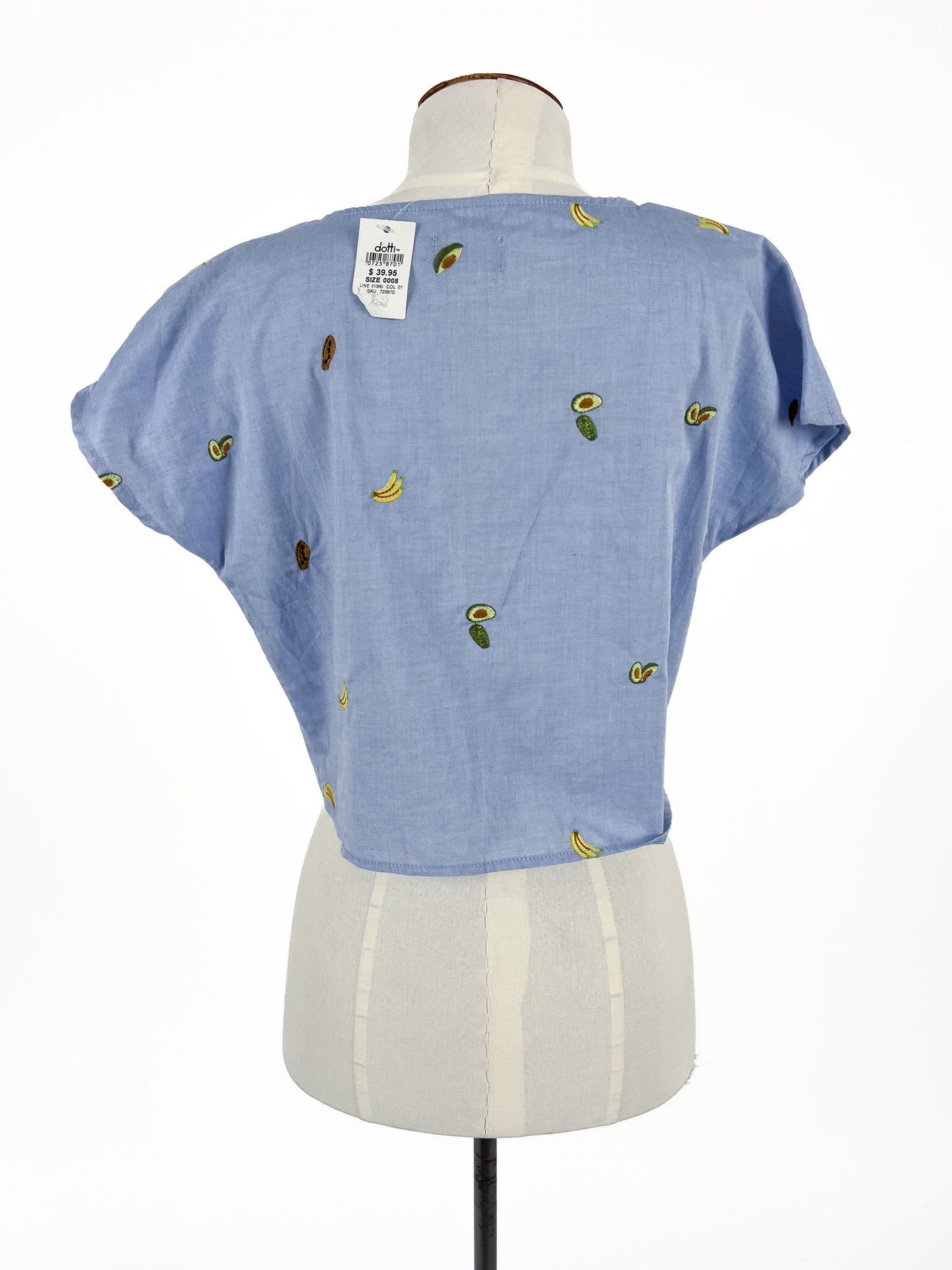 Dotti | Blue Casual Top | Size 8