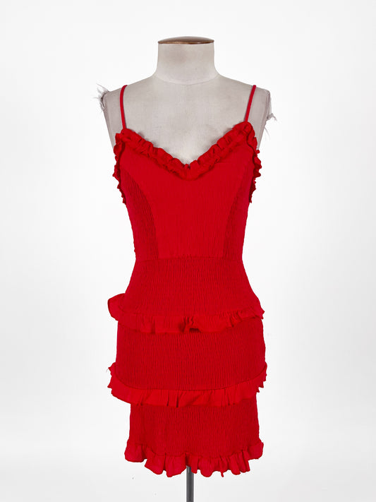 WHO I AM | Red Casual/Cocktail Dress | Size 8