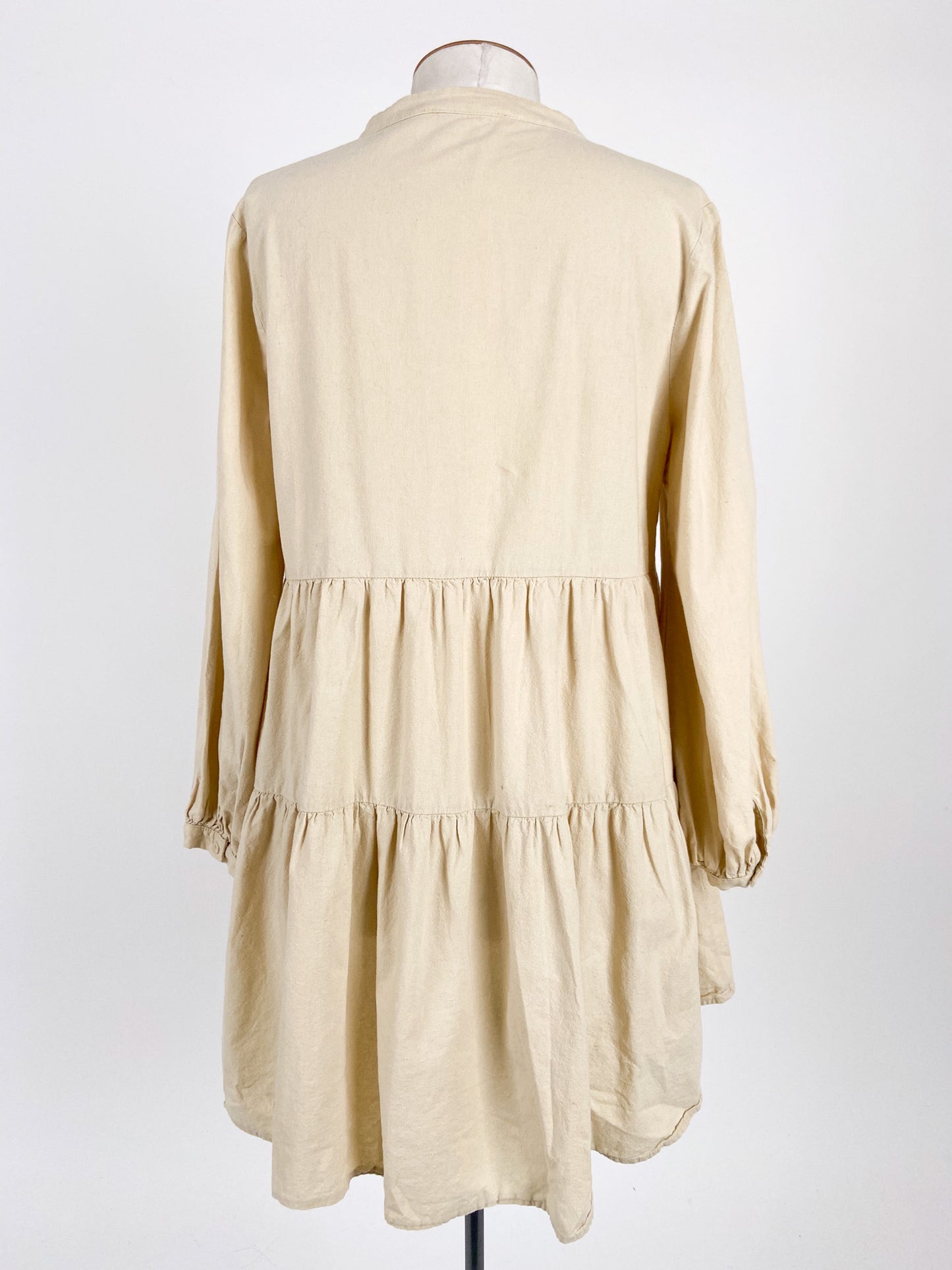 Atmos & Here | Beige Casual Dress | Size 14