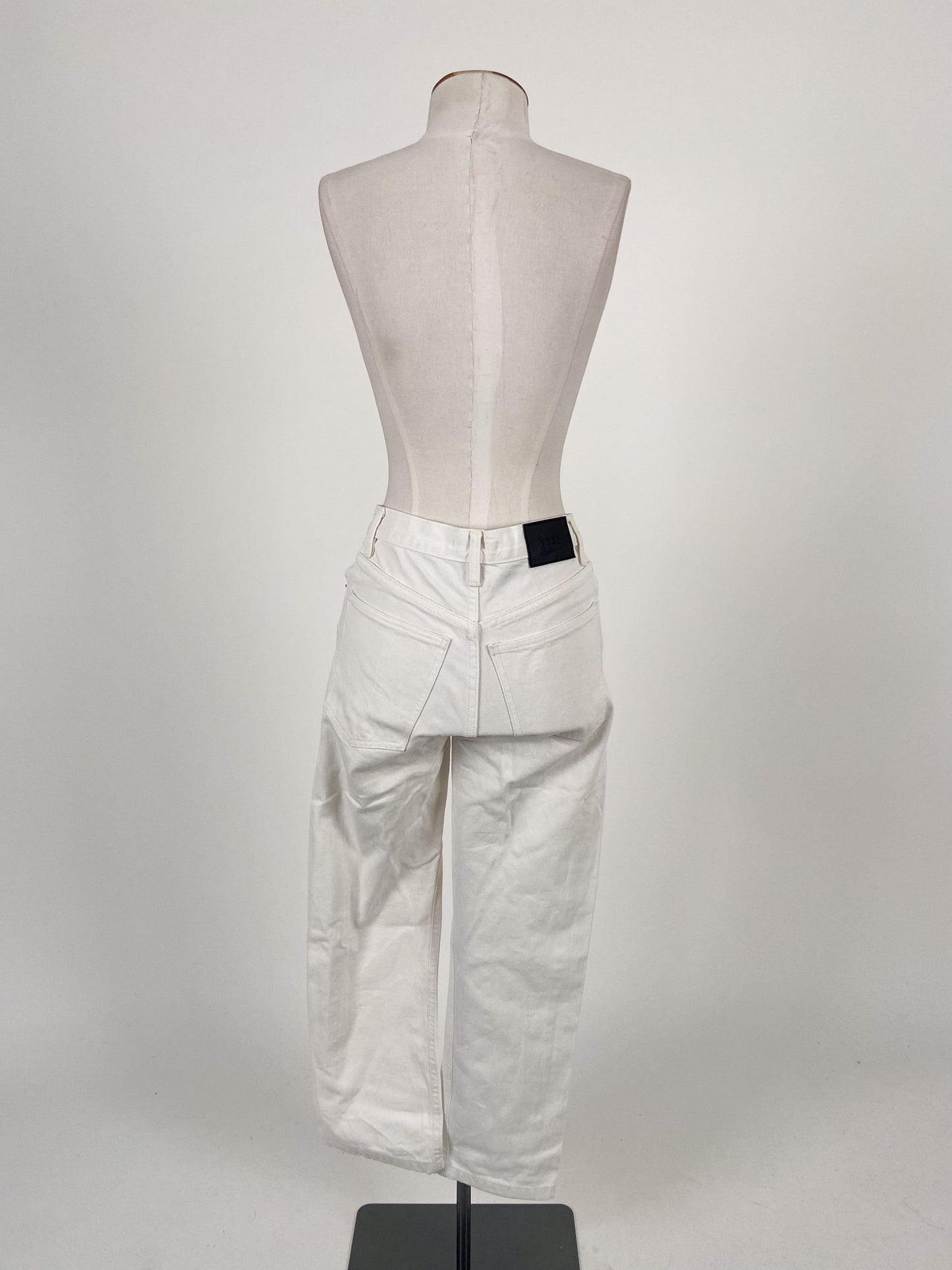 Esse the Label | White Casual Jeans | Size XS