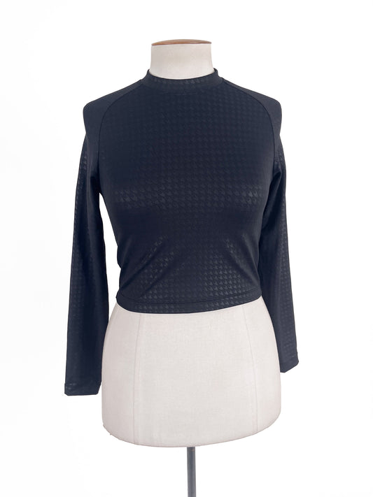 Aim'n | Black Casual Activewear Top | Size L