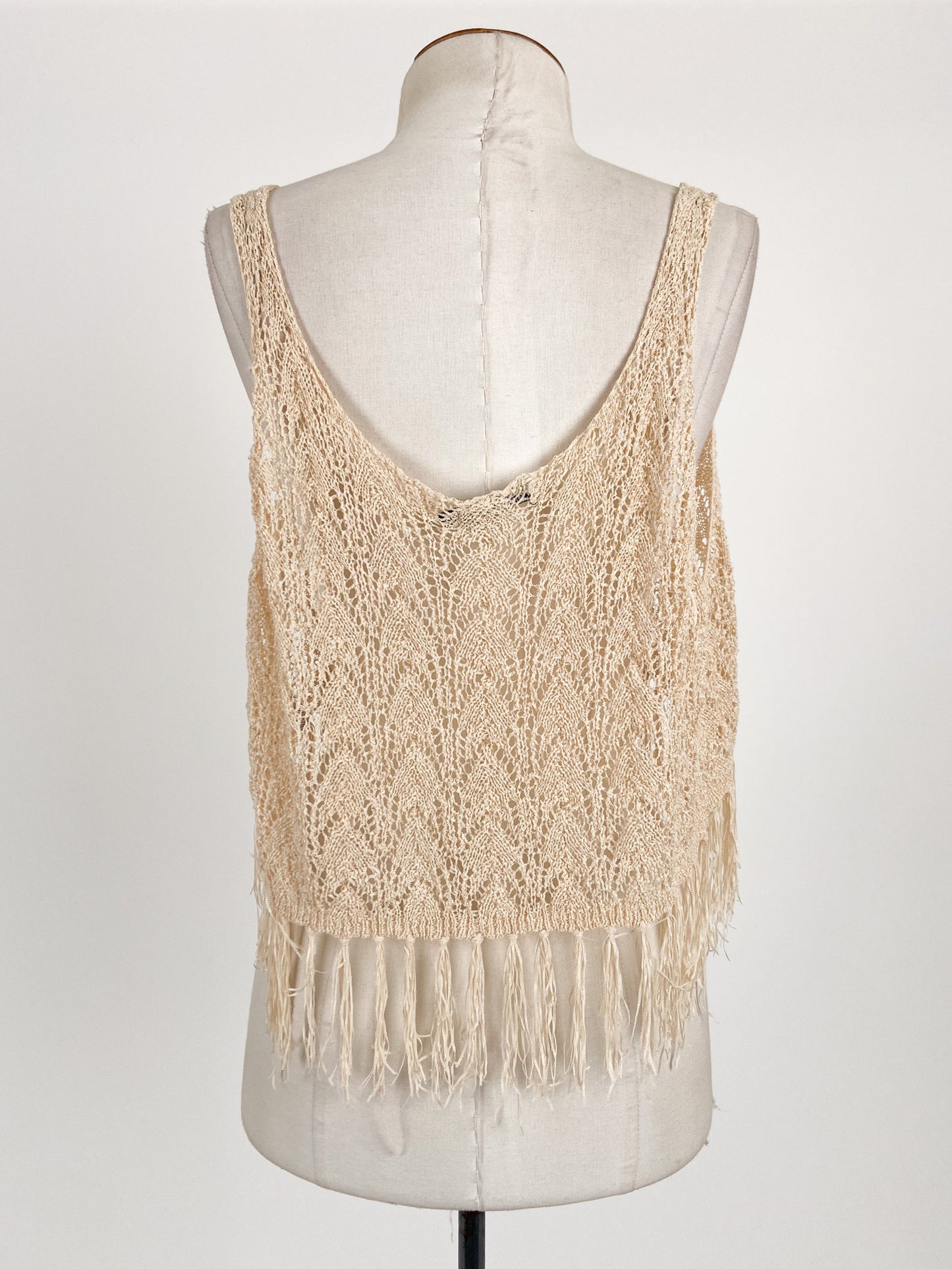 Dotti | Beige Casual Top | Size XS