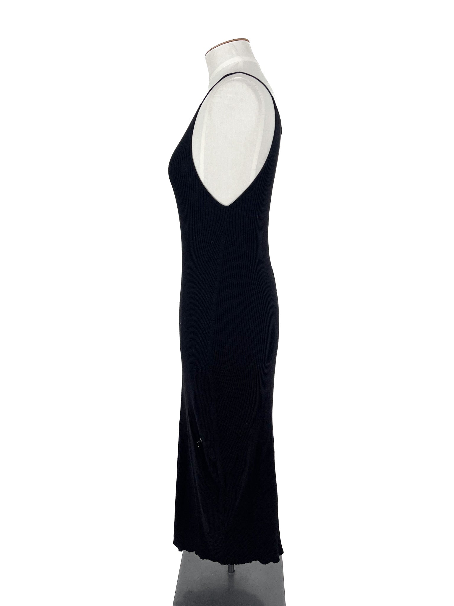 Assembly Label - Black Midi Dress (Size 12)