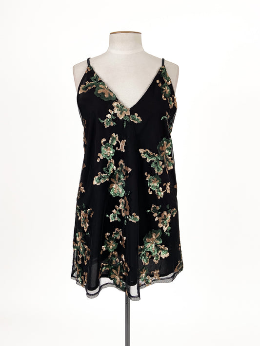 Angel Biba | Black Cocktail Dress | Size 10