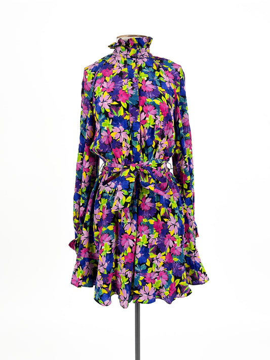 Rebecca Vallance | Multicoloured Casual/Cocktail Dress | Size 8
