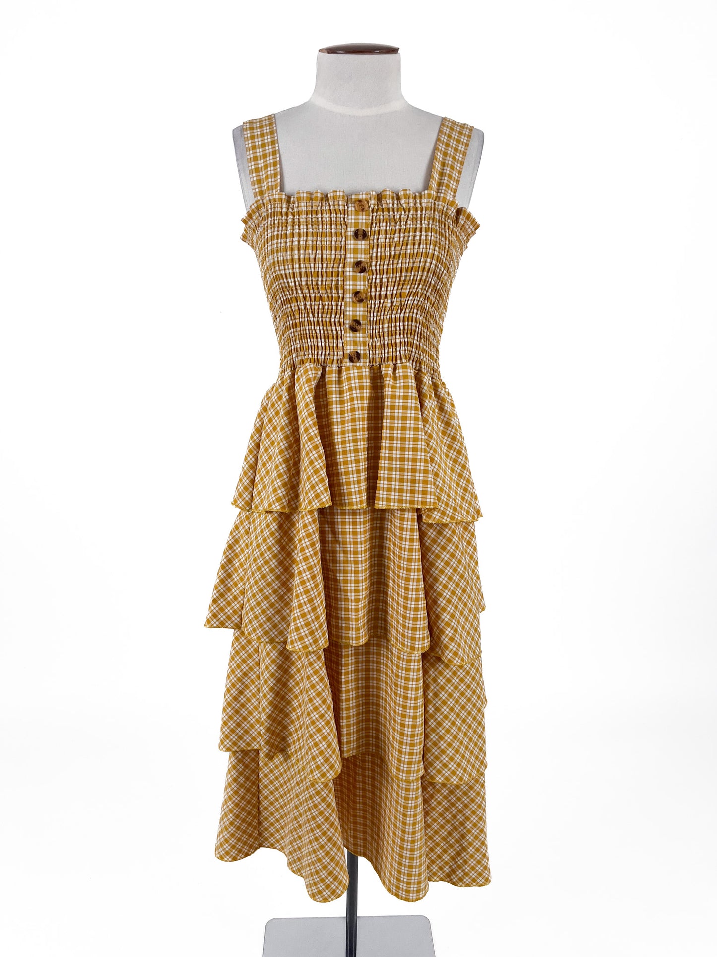Mirrou | Yellow Casual Dress | Size 8