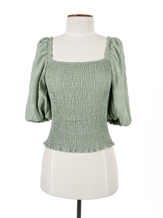Pagani | Green Casual Top | Size XS