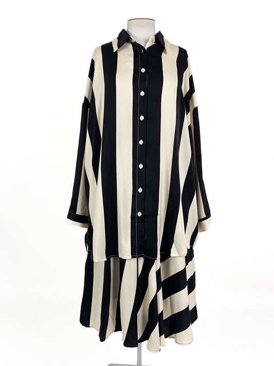 Friday Flamingo | Striped Set | Size 12