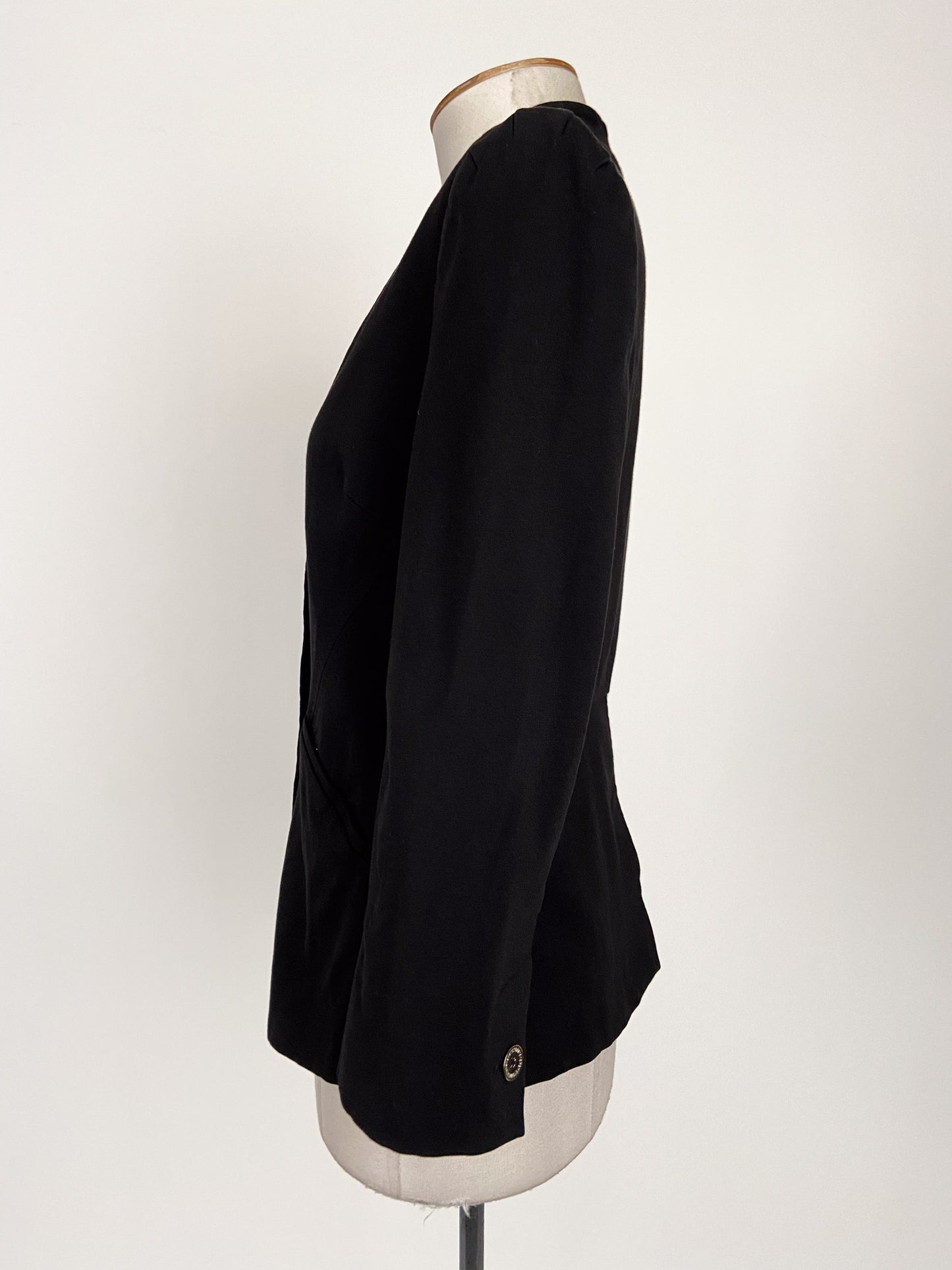 Ted Baker | Black Workwear Jacket | Size 6