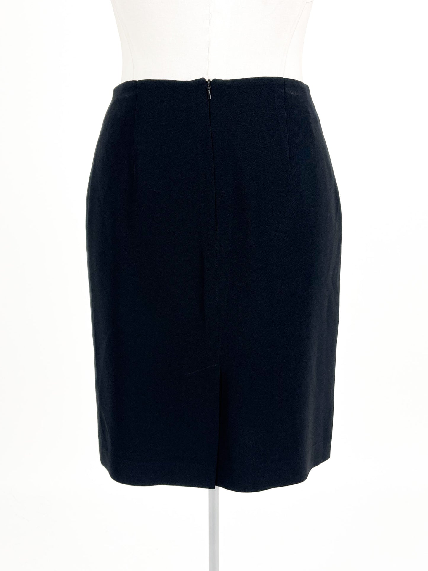 Ashley Fogal | Black Workwear Skirt | Size 12