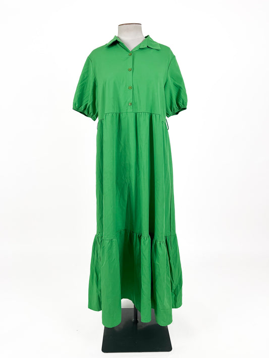 Blue Vanilla - Green Midi Dress (Size 14)