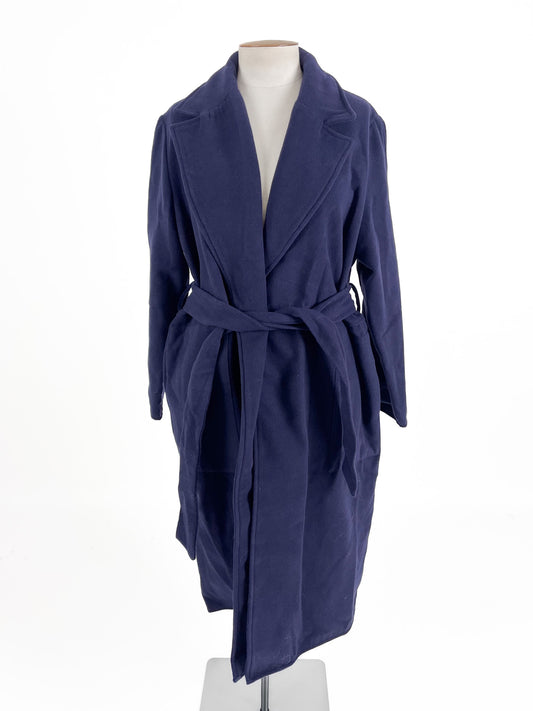 Fate + Becker | Navy Casual Coat | Size 16